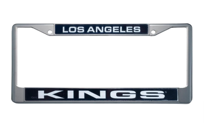 Los Angeles Kings Chrome Laser License Plate Frame THE 4TH QUARTER