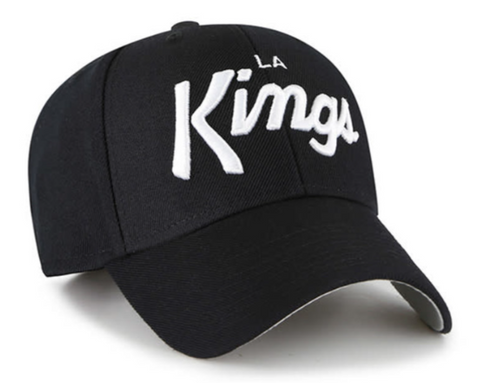 Los Angeles Kings Snapback 47 Brand Script MVP Cap Hat Black