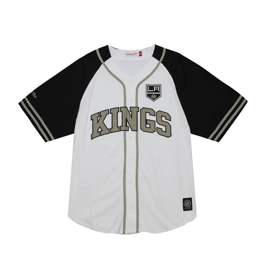 Los Angeles Kings Jersey Mitchell and Ness Practice Day Button