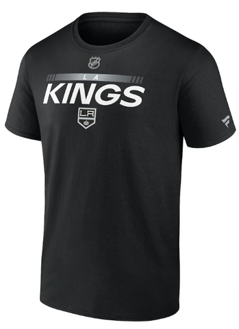 Los Angeles Kings Mens T-Shirt Fanatics Core Collection Prime Tee Black