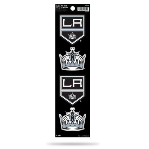 Los Angeles Kings The Quad 4-Pack Decal