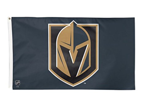 Vegas Golden Knights Bar Home Decor Flag 3' X 5' - THE 4TH QUARTER