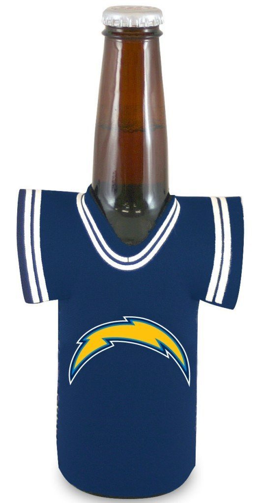 Los Angeles Chargers Bottle Jersey Holder - THE 4TH QUARTER