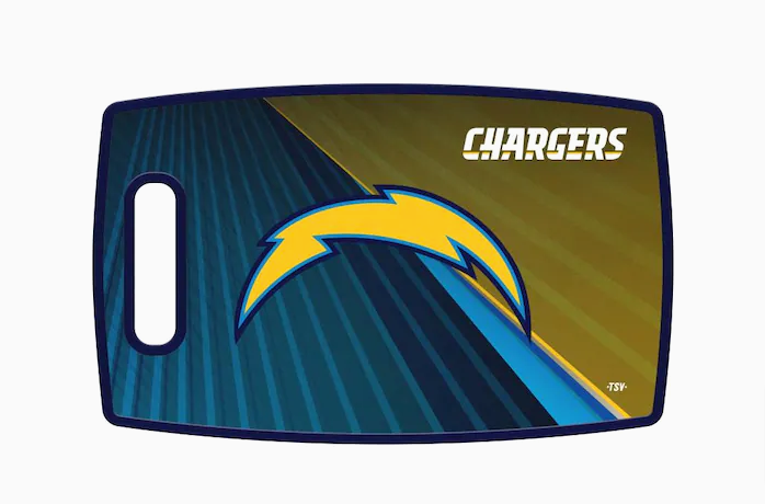 Los Angeles Chargers Plastic Cutting Board - THE 4TH QUARTER