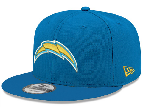 Los Angeles Chargers Snapback New Era 9Fifty Basic Light Blue Cap Hat