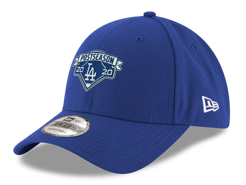 Los Angeles Dodgers Velcro Adjustable 9Forty 2020 Postseason Locker Room Hat Cap