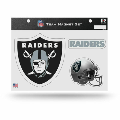 Raiders 3 Piece Team Magnet Set