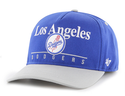 Los Angeles Dodgers '47 Brand Super Hitch Snapback Cap Hat Blue Grey
