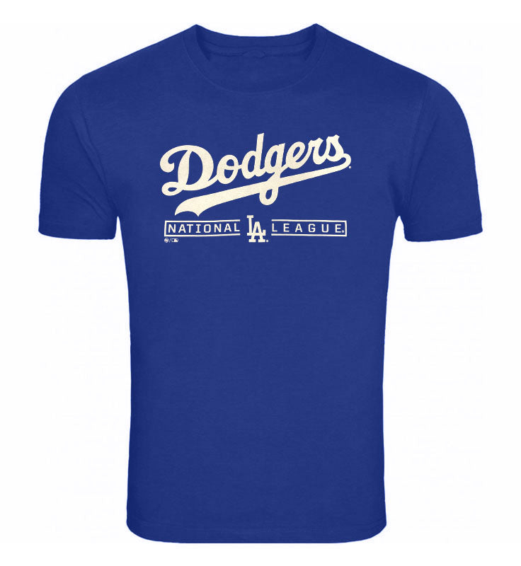 Los Angeles Dodgers Mens T-Shirt '47 National League Blue - THE 4TH QUARTER