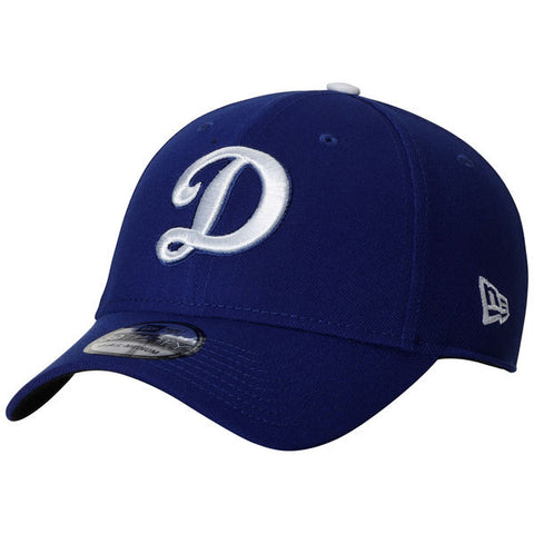 Los Angeles Dodgers Flex Fit 39THIRTY Big D Classic Royal Blue Cap Hat