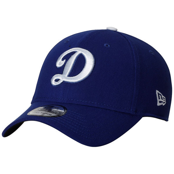 Los Angeles Hat Fit THE 39THIRTY Big QUARTER Royal | Flex Classic Dodgers 4TH D Blue Cap