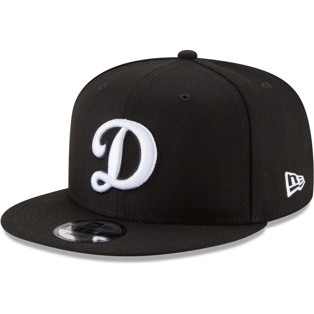 Los Angeles Dodgers Snapback Big D New Era 9FIFTY Cap Hat Black WL - THE 4TH QUARTER
