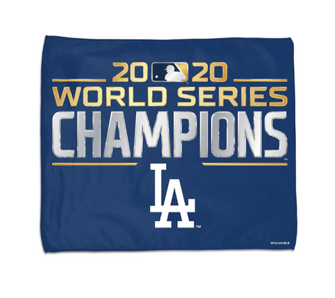 Los Angeles Dodgers 2020 World Series Champions 15'' x 18'' Rally Towel