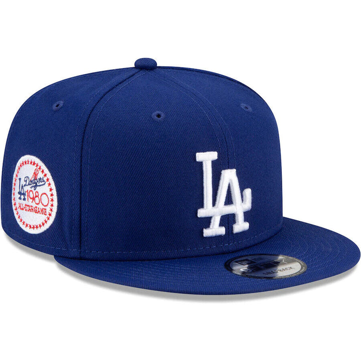 Los Angeles Dodgers Snapback New Era 9FIFTY 1980 ASG Blue Cap Hat Grey UV - THE 4TH QUARTER