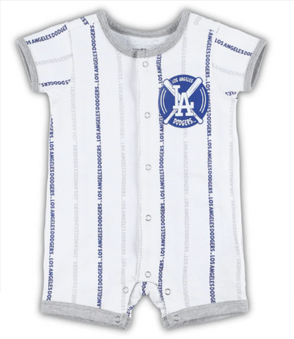 Los Angeles Dodgers Baby Infant White Home Jersey - 24 Months