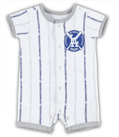 Los Angeles Dodgers Infant Newborn (3-9 Months) Ball Hitter Coverall Creeper