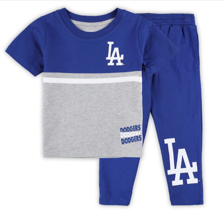 Los Angeles Dodgers Infant (12-24 Months) Batters Box T-Shirt & Pants – THE  4TH QUARTER