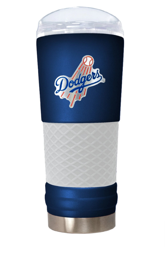 Los Angeles Dodgers 24oz Draft Tumbler Travel Mug Cup Blue - THE 4TH QUARTER
