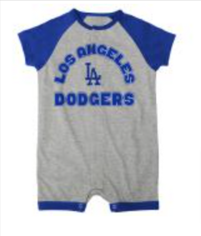 Los Angeles Dodgers Infant Newborn (3-9 Months) Extra Base Hit Coverall Creeper