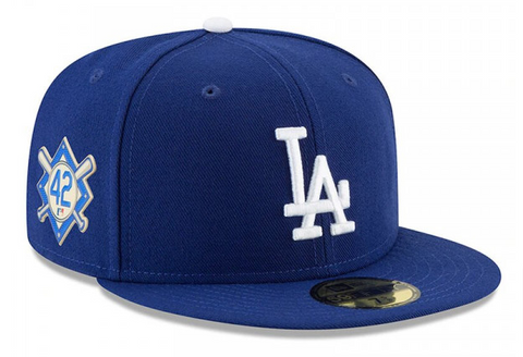 Los Angeles Dodgers Fitted New Era 59Fifty On Field Jackie Robinson Cap Hat