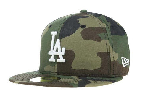 Los Angeles Dodgers Fitted New Era 59Fifty Camo Cap Hat