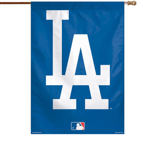 Los Angeles Dodgers Bar Home Decor Flag Big Logo Single-Sided Vertical Banner - THE 4TH QUARTER