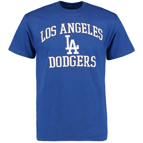 Los Angeles Dodgers Youth Tee Heart & Soul T-Shirt Blue - THE 4TH QUARTER