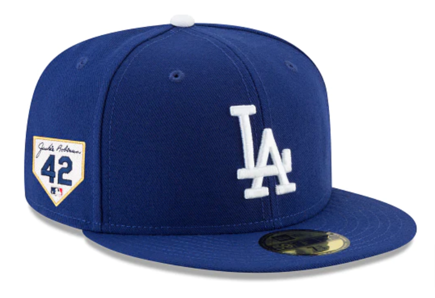 Los Angeles Dodgers Fitted New Era 59Fifty On Field 2023 Jackie Robinson Cap Hat la - THE 4TH QUARTER