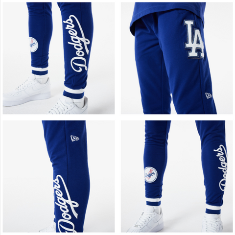 Los Angeles Dodgers Mens New Era Elite Dark Royal Blue Joggers