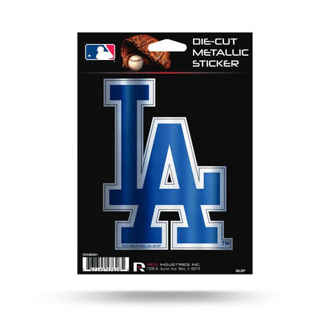 Los Angeles Dodgers MLB Bling Car Auto Emblem Adhesive Decal
