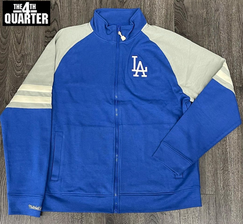 Los Angeles Dodgers Mens Jacket Mitchell & Ness MVP 2.0 Track