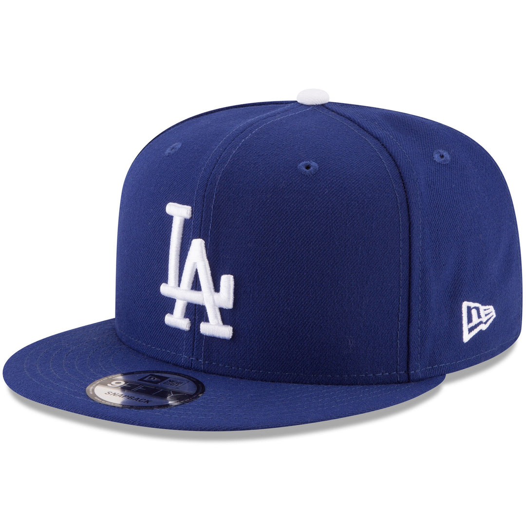 Los Angeles Dodgers Snapback New Era 9Fifty Basic Logo Cap Hat Blue - THE 4TH QUARTER