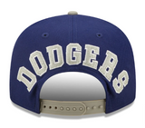 Los Angeles Dodgers Snapback 9FIFTY D Logo League Flawless Royal Grey Hat Cap