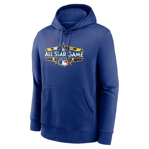Los Angeles Dodgers Mens Royal 2022 All-Star Game Pullover Hoodie