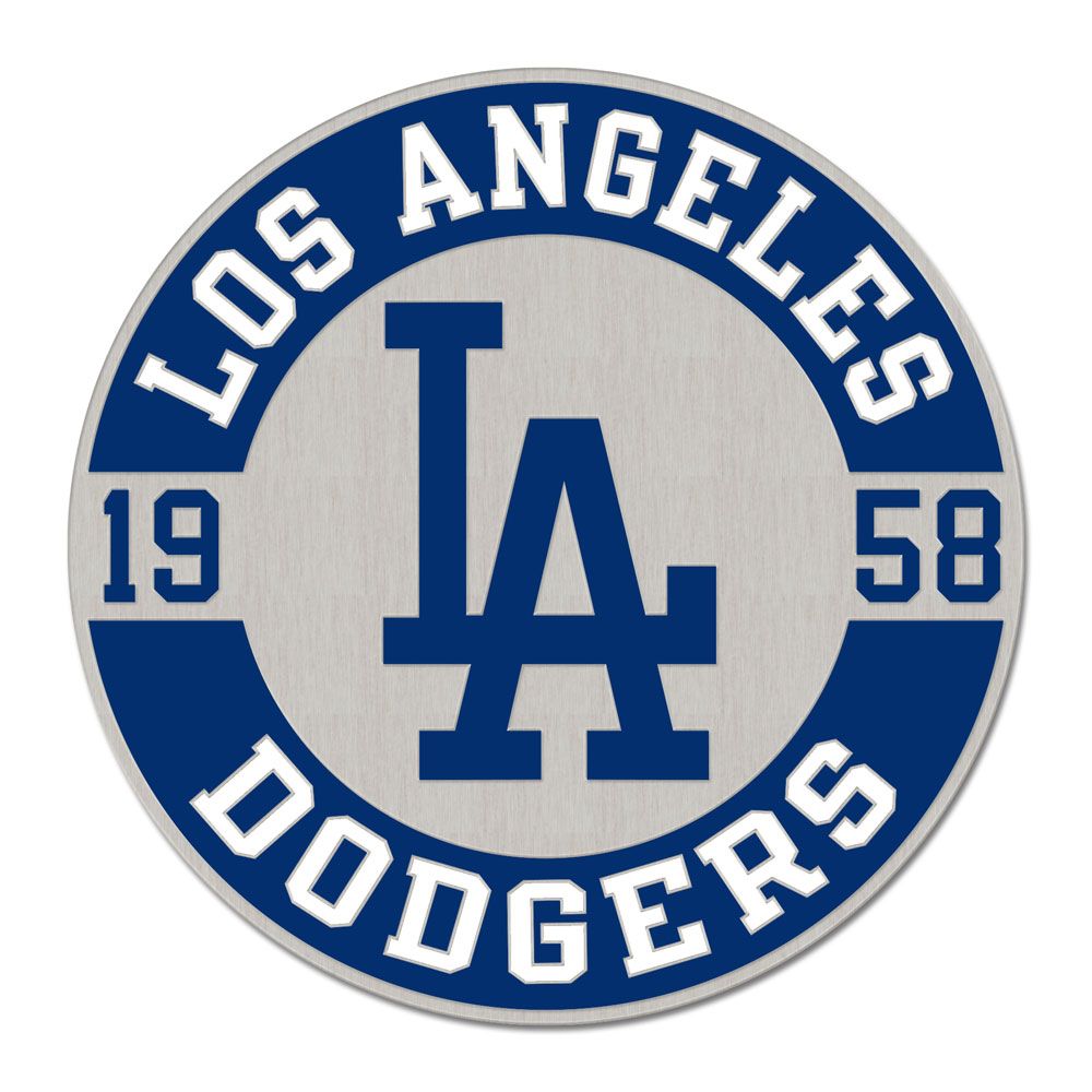 Los Angeles Dodgers Circle Established Lapel Pin - THE 4TH QUARTER
