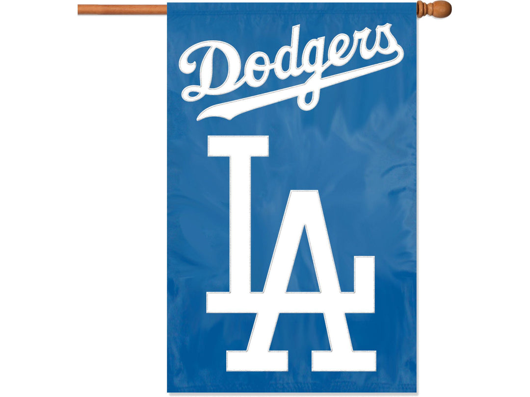 Los Angeles Dodgers 44" x 28" Premium Double Sided Vertical Flag - THE 4TH QUARTER
