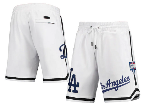 Los Angeles Dodgers Pro Standard University White Shorts