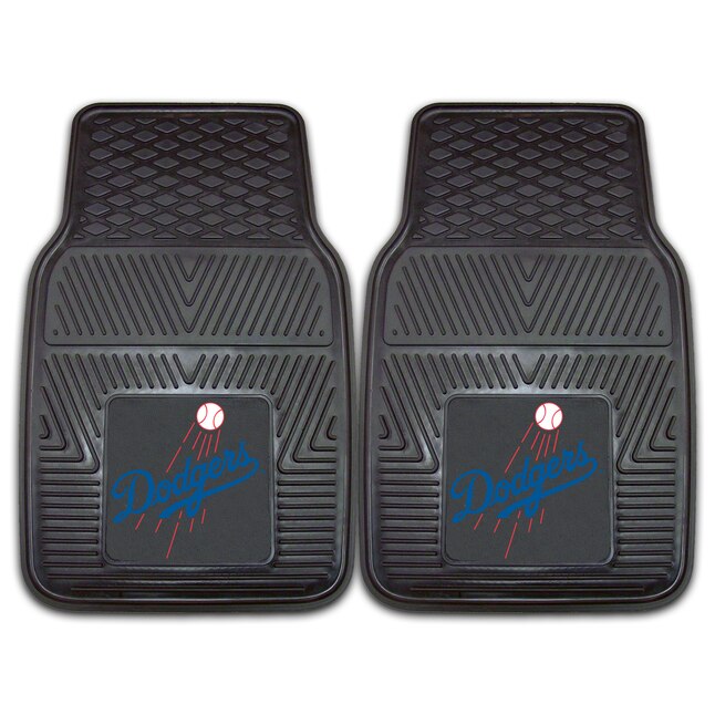 Los Angeles Dodgers Auto Vinyl Car Mat Set 2-Pack Floor Mats for Universal - THE 4TH QUARTER