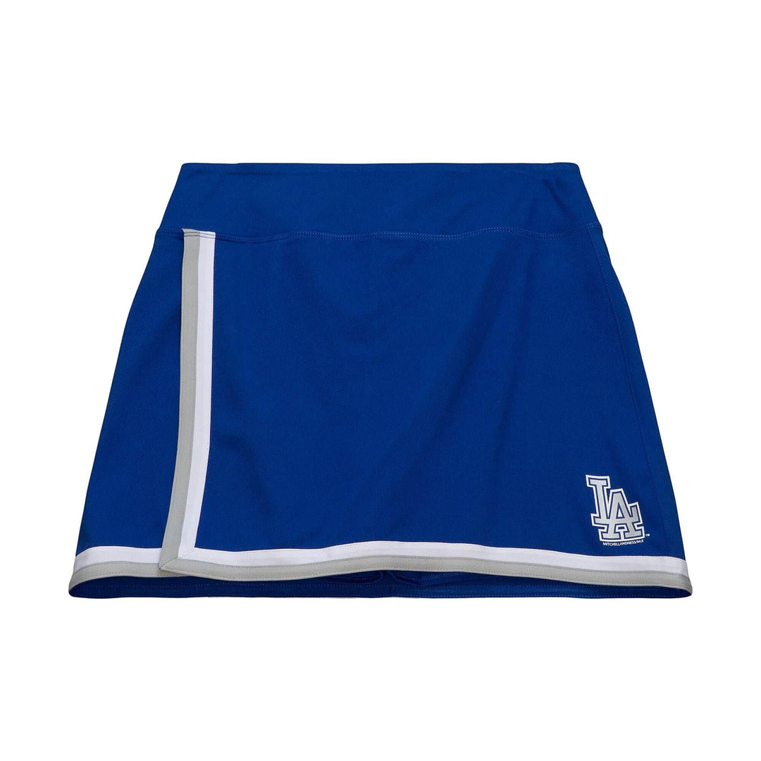 Los Angeles Dodgers Womens Skort Mitchell & Ness Skirt with Shorts - THE 4TH QUARTER