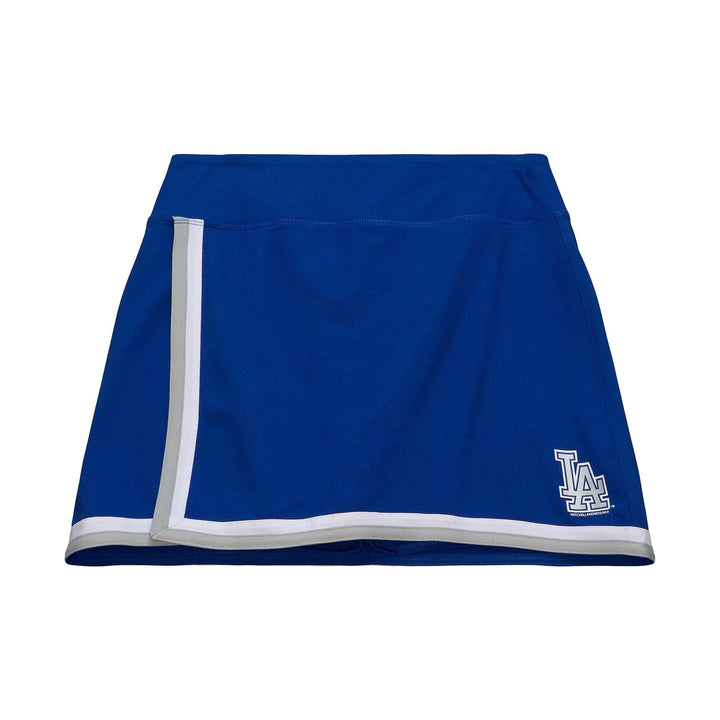 Los Angeles Dodgers Womens Skort Mitchell &amp; Ness Skirt with Shorts - THE 4TH QUARTER