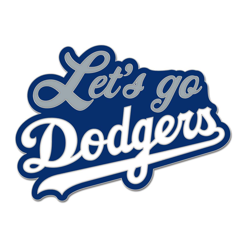 Los Angeles Dodgers Slogan Lapel Pin - THE 4TH QUARTER