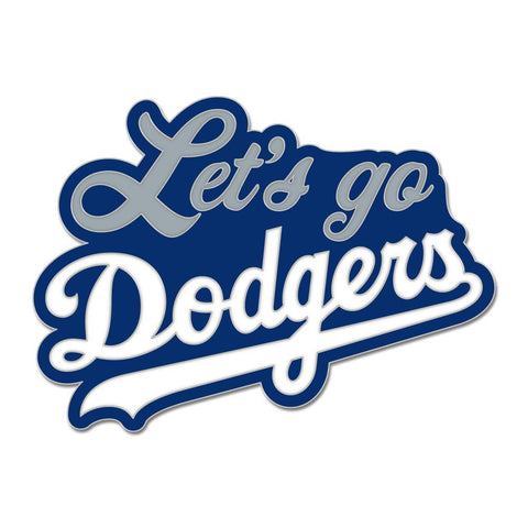Los Angeles Dodgers Slogan Lapel Pin