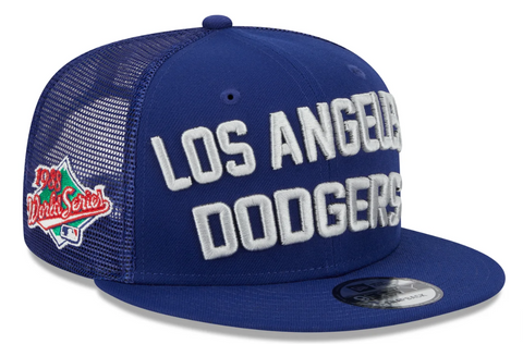 Los Angeles Dodgers Snapback New Era 9Fifty Stacked Blue Cap Hat
