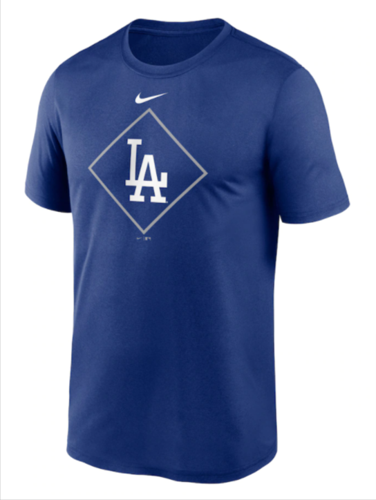 Los Angeles Dodgers Mens T-Shirt Icon Tee Blue - THE 4TH QUARTER