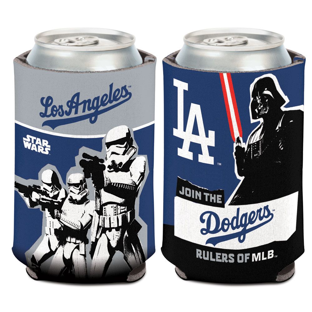 Los Angeles Dodgers Star Wars Darth Vader Cooler Can Holder - THE 4TH QUARTER