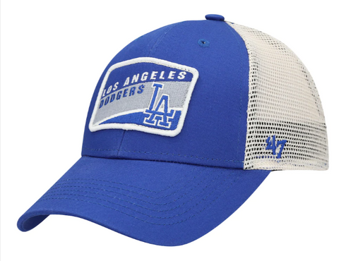 Los Angeles Dodgers Youth Kids '47 Brand Topher Mesh MVP Adjustable Cap Hat
