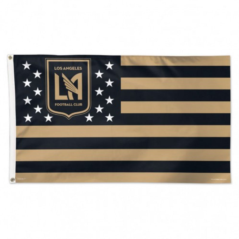 Los Angeles FC Deluxe Patriotic Americana 3x5 Flag - THE 4TH QUARTER