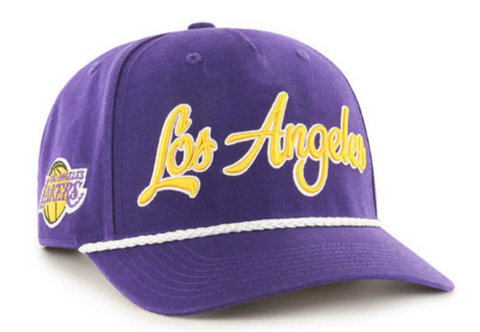 Los Angeles Kings '47 MVP Adjustable Hat - Natural/Purple