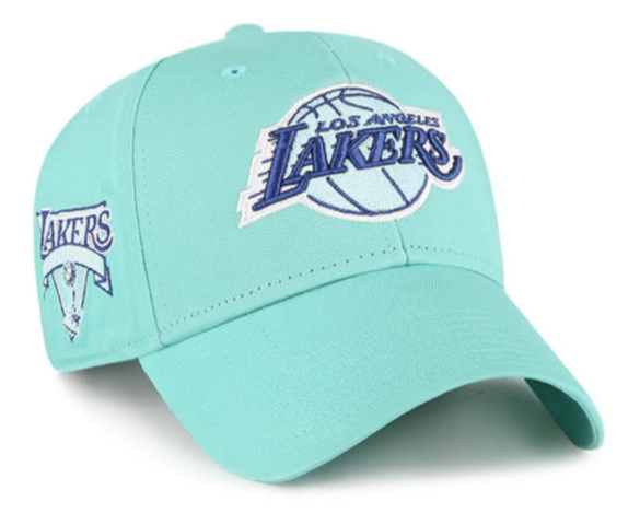 47 Brand Kids Gold Los Angeles Lakers Velcro Back Hat