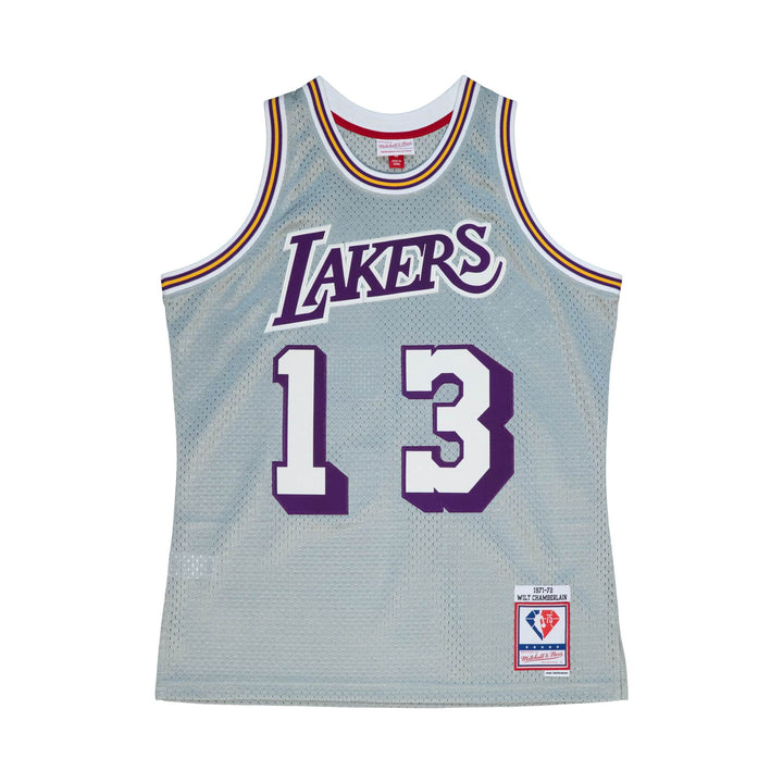 Los Angeles Lakers Mens Jersey Mitchell &amp; Ness 1971-72 